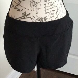 Colosseum MCMXCII Black running shorts with liner Sz M